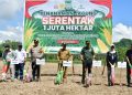 Dukung Swasembada Pangan, Bupati Pohuwato Hadiri Penanaman Jagung Serentak 1 Juta Hektare