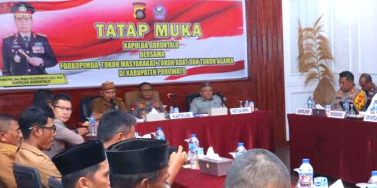 Hadapi Ramadan, Polda Gorontalo dan Pemkab Pohuwato Kompak Jaga Kondusifitas