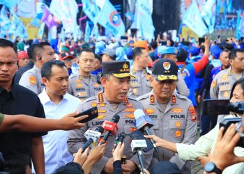 Dihadiri Presiden, Kapolri Pastikan Kawal hingga Tuntas Pelaksanaan Hari Buruh di Monas