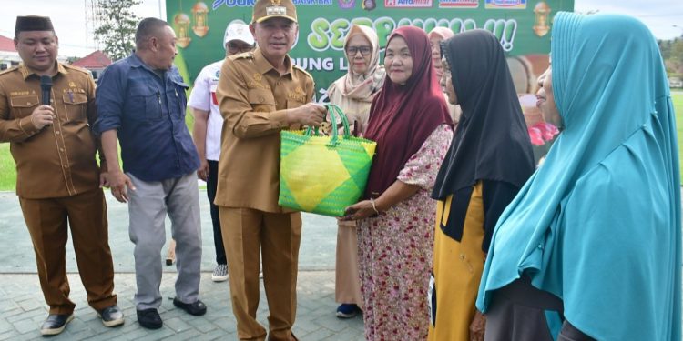 Tekan Inflasi, Pemkab Pohuwato Pastikan Kebutuhan Pokok Tersedia Lewat Pasar Murah Ramadhan