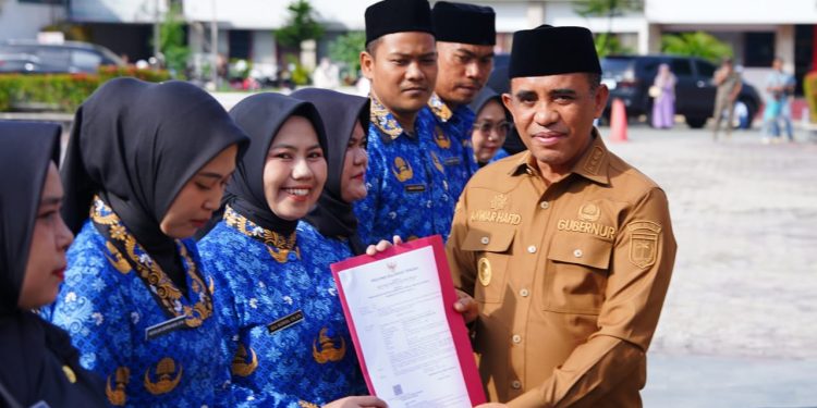 2.402 P3K Sulteng Resmi Diangkat, Gubernur Anwar Hafid: Status Sudah Sah, Saatnya Bekerja!