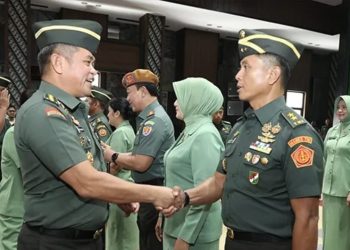 25 Perwira Tinggi TNI AD Naik Pangkat, KSAD Maruli: Ini Amanah dan Tanggung Jawab Besar