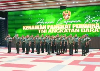 23 Pati TNI AD Naik Pangkat, Jenderal Maruli: Ini Amanah dan Tanggung Jawab