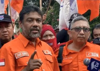 Gelombang Demo Buruh Guncang DPR, Said Iqbal Ultimatum Mogok Nasional Jika Tuntutan Diabaikan