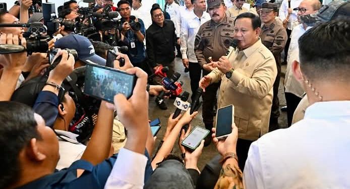Presiden Prabowo Saksikan Langsung Penyerahan Aset Barang Rampasan Negara dari Tambang Ilegal kepada PT Timah